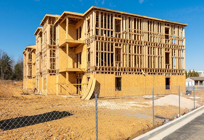 fenced construction zones promote safety and security in Eastchester NY